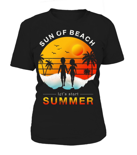 beach walk sunny T-shirt Women's T-Shirt