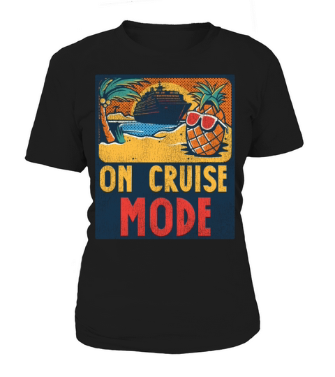 Cruise Ship Vacation Vintage On Women's T-Shirt