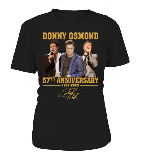 Donny Osmond 57th anniversary 1963 2020 signature shirt Women's T-Shirt