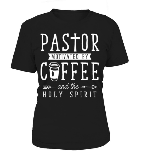 Funny Pastor Coffee Lover Religious Dad Women's T-Shirt