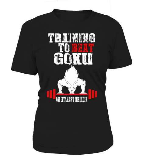 Goku - Training To Beat Goku Funny Gag Shirt Fro T-Shirt Women's T-Shirt