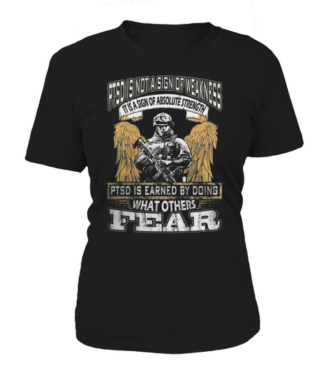 PTSD WHAT OTHERS FEAR - AMERICAN VETERAN Women's T-Shirt