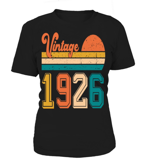 Vintage 1926 birthday gift Women's T-Shirt
