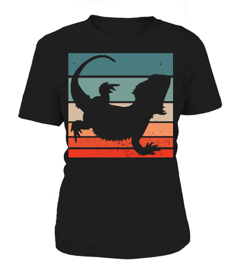 Vintage Retro Bearded Dragon Women's T-Shirt