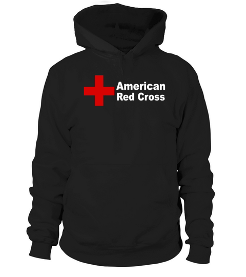 AMERICAN RED CROSS - Womens Organic T-Shirt Hoodie Unisex