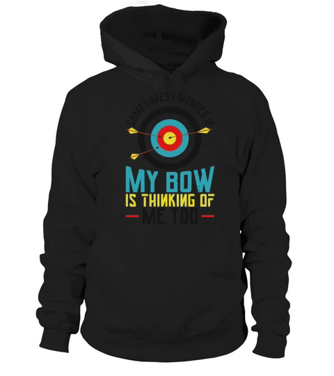 Archery Bow Archer Vintage Target Hoodie Unisex