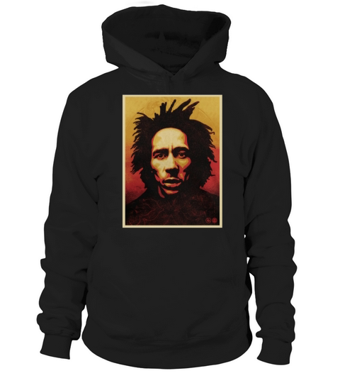 Bob Marley T-Shirt Hoodie Unisex