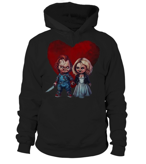 Chucky Love Tiffany Horror Lover shirt Hoodie Unisex
