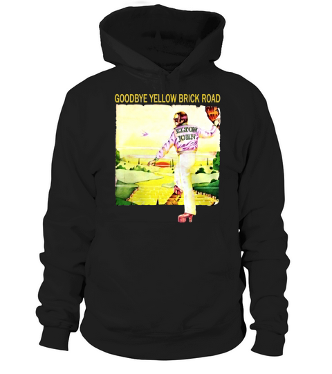 Elton John Goodbye Yellow brick Road Vintage - Mens Premium T-Shirt Hoodie Unisex