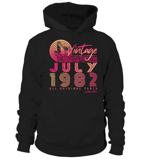 July 1982 40th Birthday Hoodie Unisex