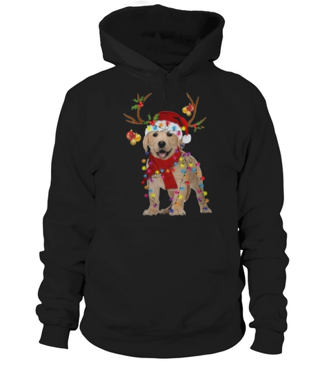 Merry Christmas Labrador retriever gorgeous reindeer Hoodie Unisex