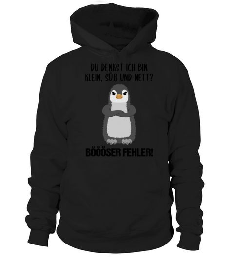 Penguin Small Sweet Nice Funny Quote Gift Hoodie Unisex