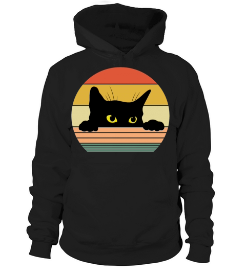 Retro Cat Hoodie Unisex