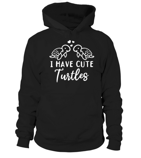 Sea Turtles With Hearts Sea Turtle Lover I Have Hoodie Unisex