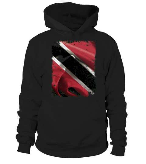 Trinidad and Tobago grunge flag soca tee t shirt trini Hoodie Unisex