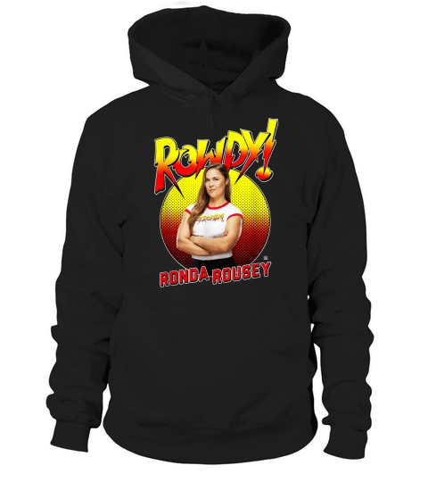 WWE Rowdy Ronda Rousey Farbverlauf Hoodie Unisex