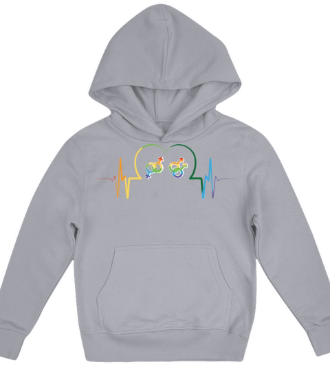 LBGT Flag Gay Pride Human Vintage Rainbow Kids Hoodie