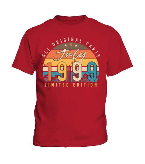 1999 July Retro Kids T-Shirt