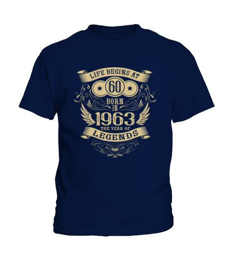 60th Birthday Gifts Vintage 1963 Vintage Sayings Kids T-Shirt