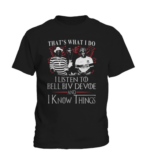 Bell Biv DeVoe I KNOW THINGS Kids T-Shirt