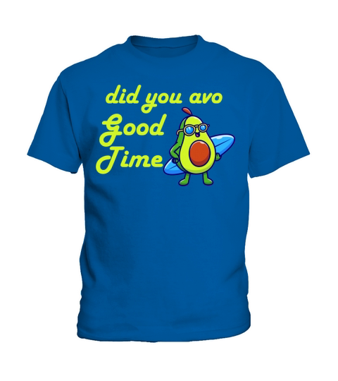 funny avocado design Kids T-Shirt
