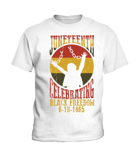 Juneteenth Black History Day Pride Gift Kids T-Shirt