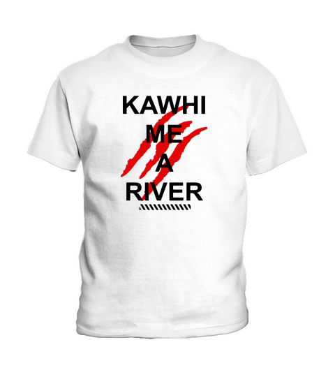 Kawhi Me A River - Unisex Long Sleeve Kids T-Shirt