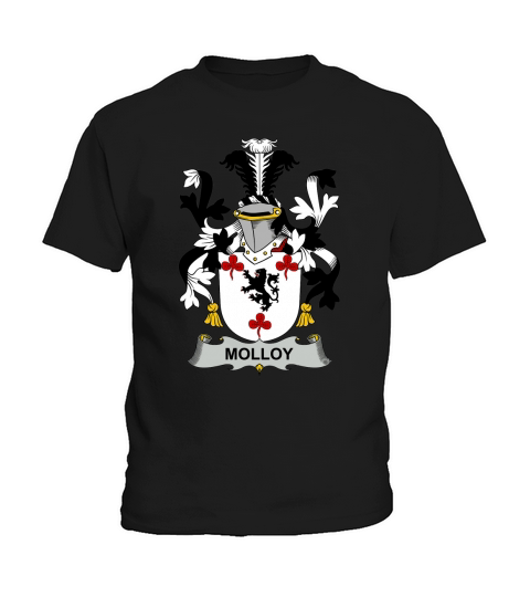 Molloy Family Crest Irish Family Crests II Kids T-Shirt