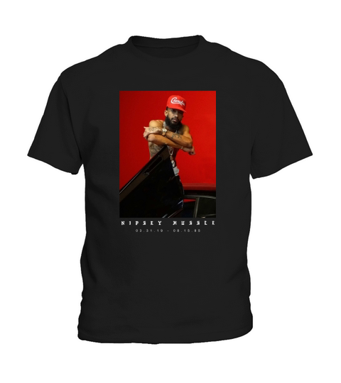 Nipsey Hussle Retro Rap Kids T-Shirt