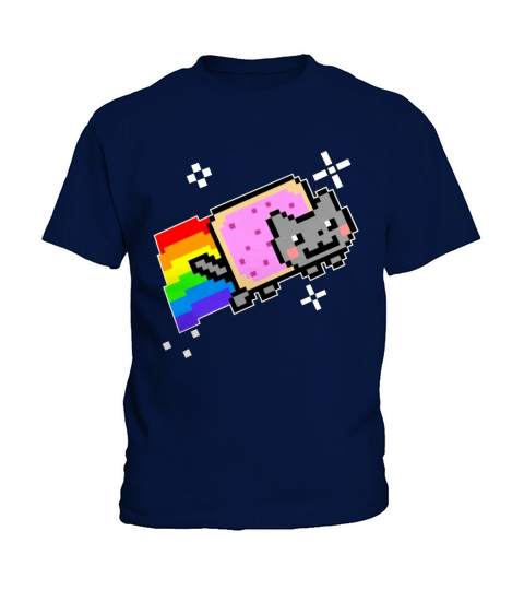 Nyan Cat Rainbow Kids T-Shirt