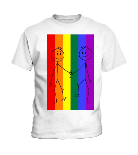 Pride flag color - Pride quote lgbt community Kids T-Shirt