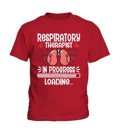 Respiratory Therapist In Progress - Future RT RRT Kids T-Shirt
