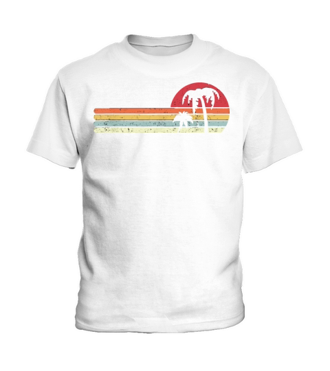 Retro Vintage Family Vacation 2022 Texas Galveston Kids T-Shirt