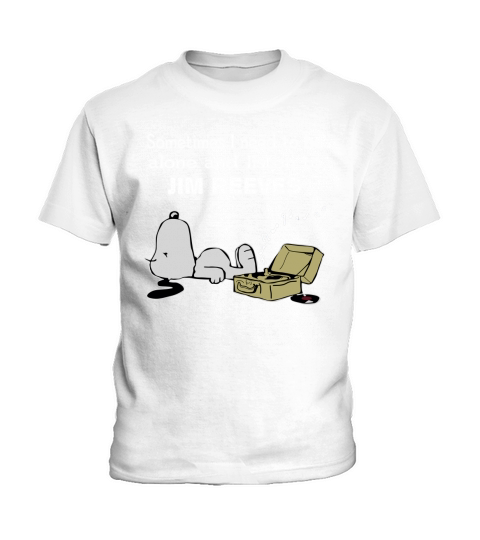 Sometimes I need to be alone and listen to Jim Reeves Kids T-Shirt