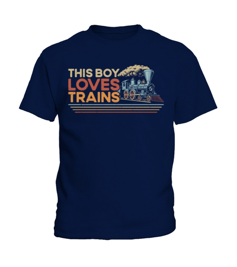 Steam Train Driver Trainspotting Kids T-Shirt