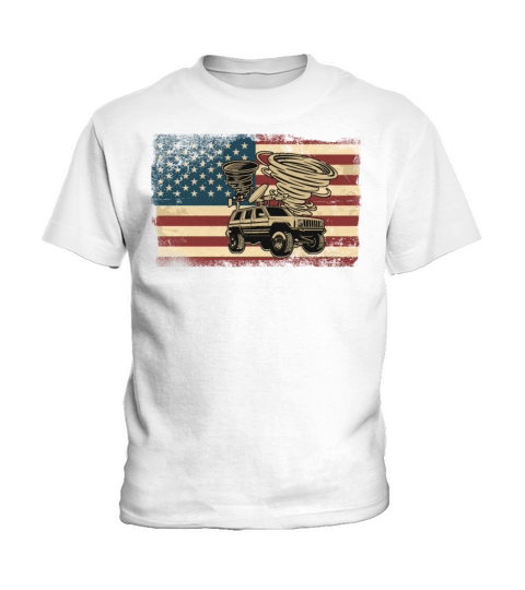 Storm Chaser Hurricane Meteorology Kids T-Shirt