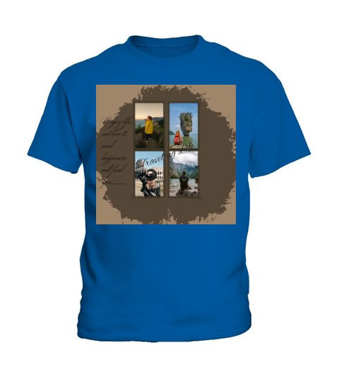 Traveling life-Good Spread T-Shirts Kids T-Shirt