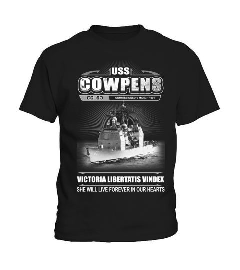 USS Cowpens Kids T-Shirt