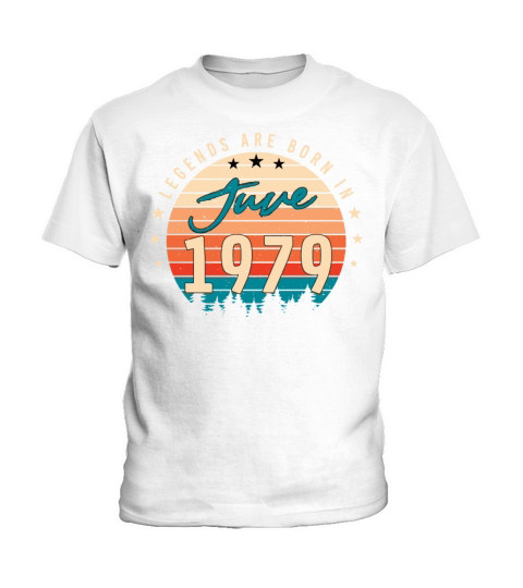 Vintage 1979 June Kids T-Shirt