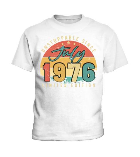Vintage July 1976 Kids T-Shirt
