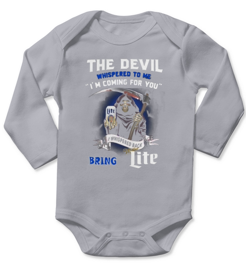 Bring Miller Lite Long Sleeve Baby One-Piece