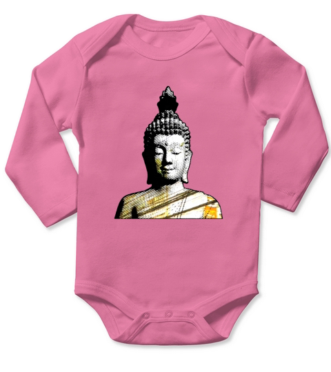 Buddha Buddism Zen Religion Shirt TShirts Long Sleeve Baby One-Piece