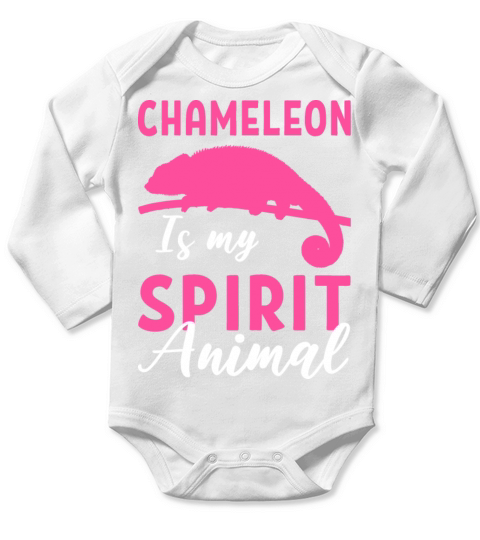 Chameleon Emotional Person Gift Long Sleeve Baby One-Piece