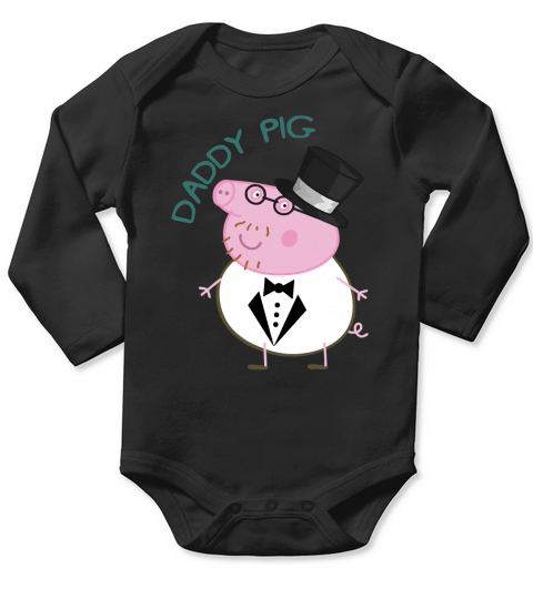 DADDY PIG PEPPA PIG Long Sleeve Baby One-Piece