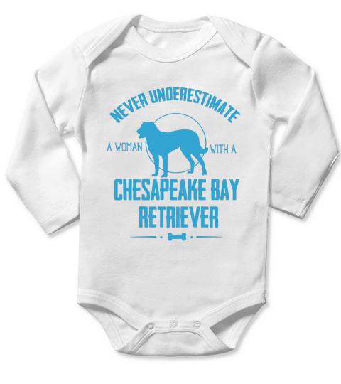 Dog Chessie NUW T-Shirts Long Sleeve Baby One-Piece