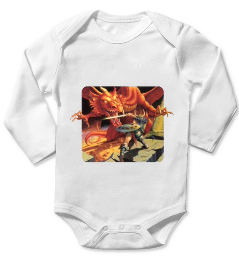 dungeons and dragons 001 Long Sleeve Baby One-Piece
