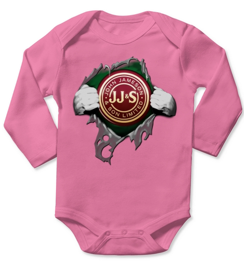 Jameson Irish Whiskey Long Sleeve Baby One-Piece