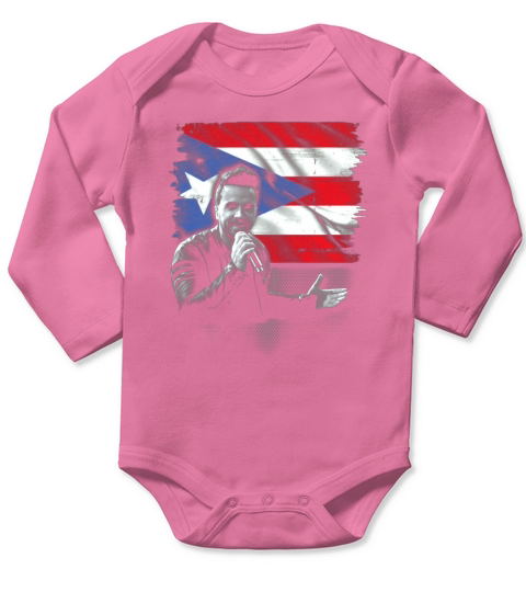 Luis Fonsi Long Sleeve Baby One-Piece
