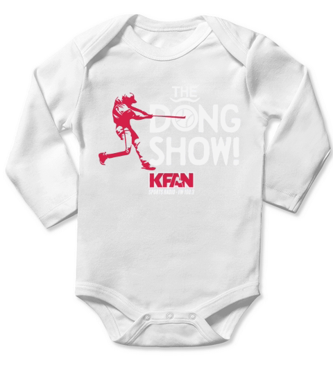 The dong show KFAN sports radio FM 100.3 t-shirt Long Sleeve Baby One-Piece