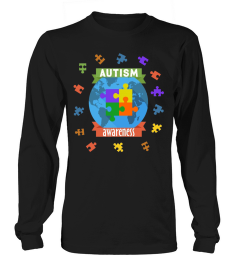 Autism Awareness Month Long sleeved Unisex